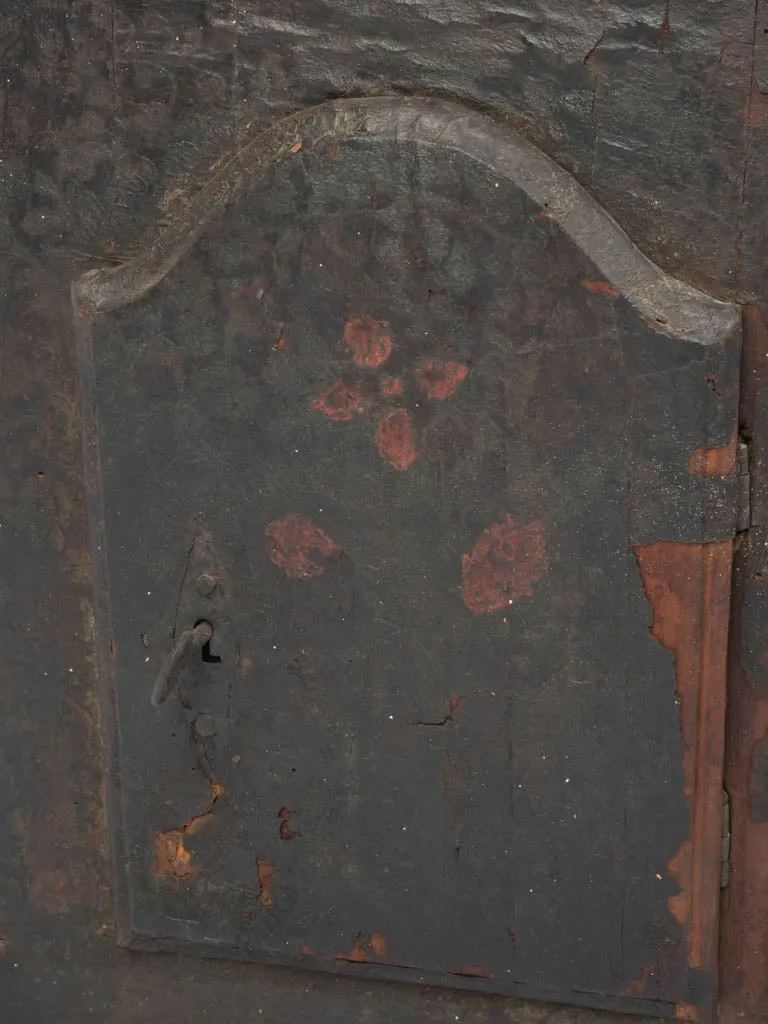 18th-century oratory cabinet from a chapel 22"