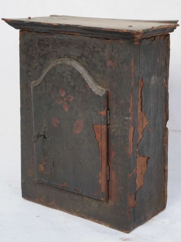 18th-century oratory cabinet from a chapel 22"