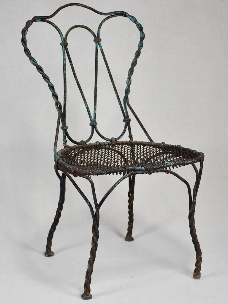 19th century French children's garden chair