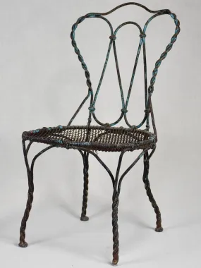 19th century French children's garden chair