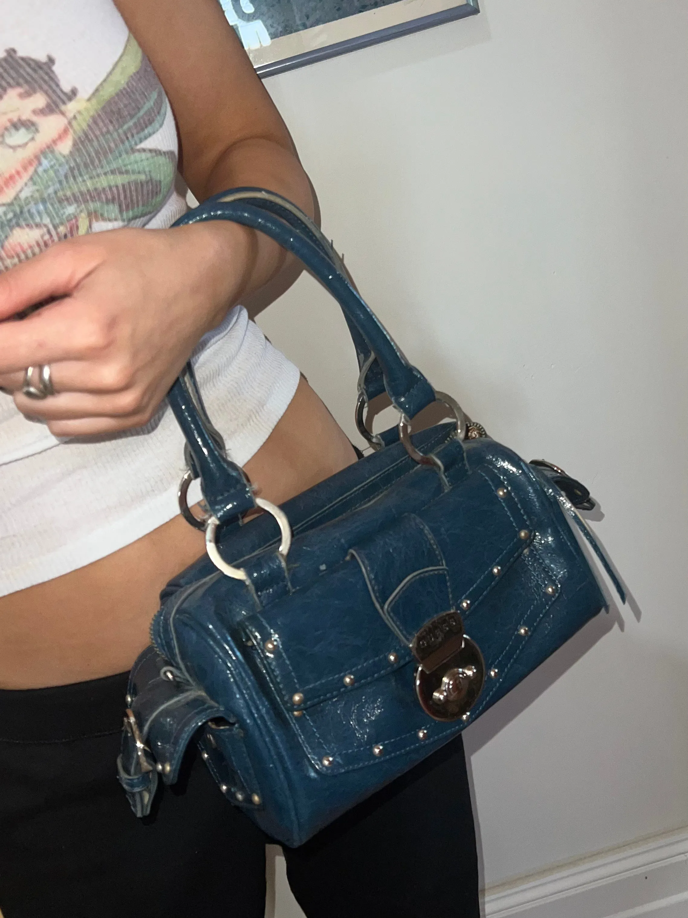 2000’s Blue Guess Bag