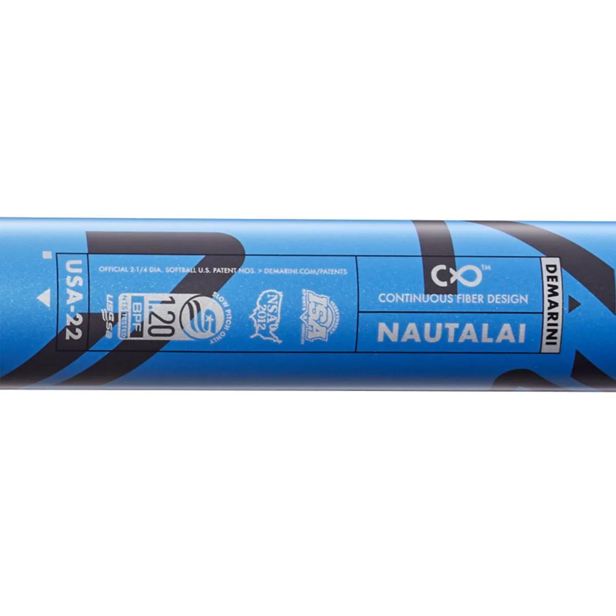 2022 DeMarini Nautalai USA 13" Endload NSA USSSA Slowpitch Softball Bat: WTDXUSA-22