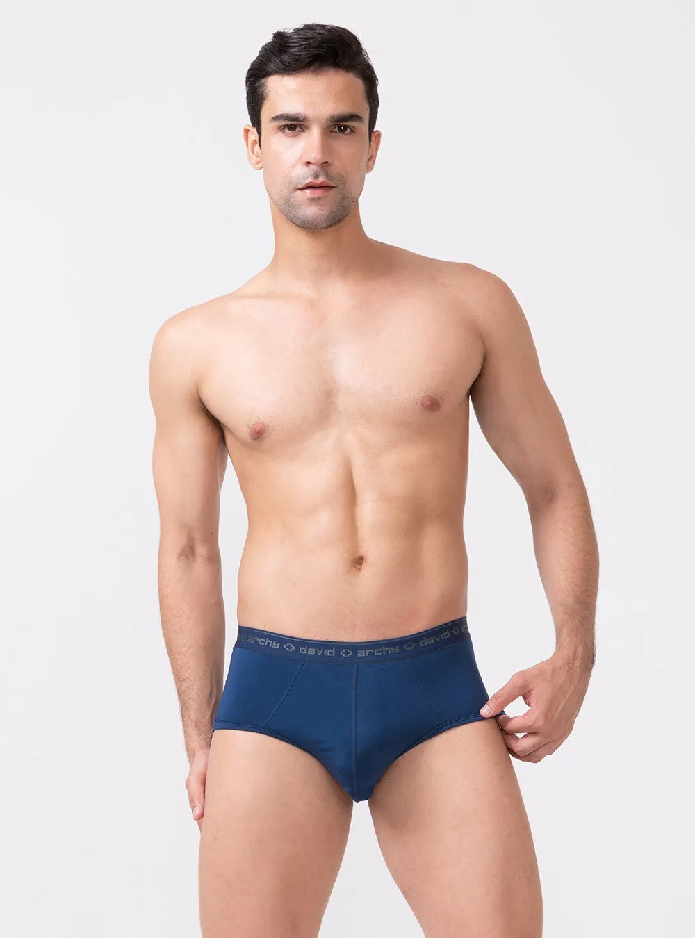 4 Packs Micro Modal Separate Pouch Briefs