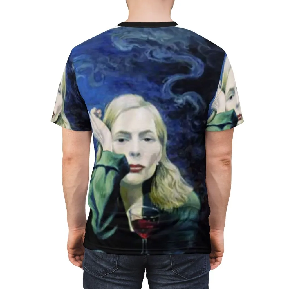 Abstract Art T-Shirt Inspired by Joni Mitchell's "Both Sides Now"