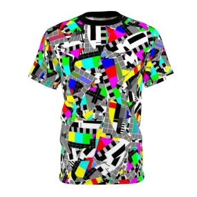 Abstract Television Pattern T-Shirt