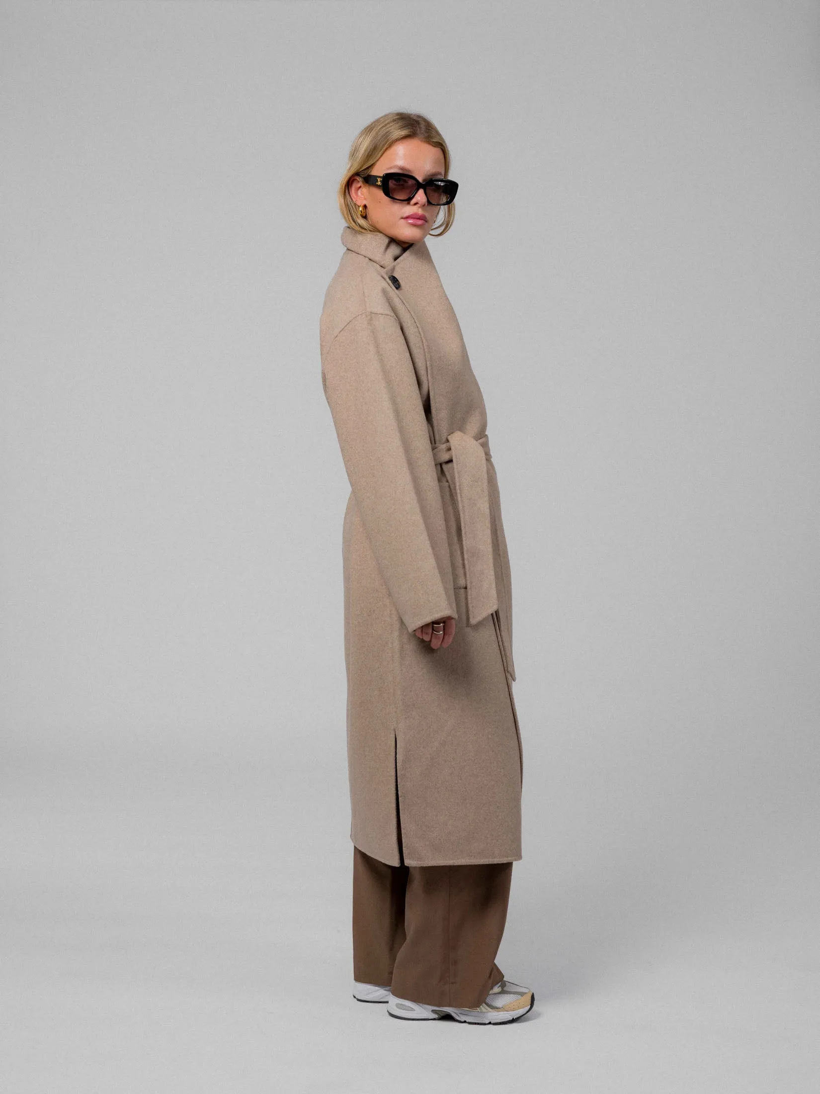 Ana Wool Coat - Sand