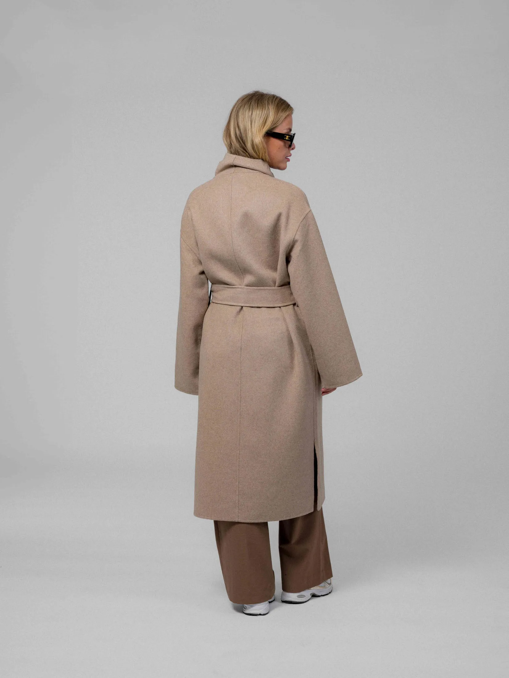 Ana Wool Coat - Sand