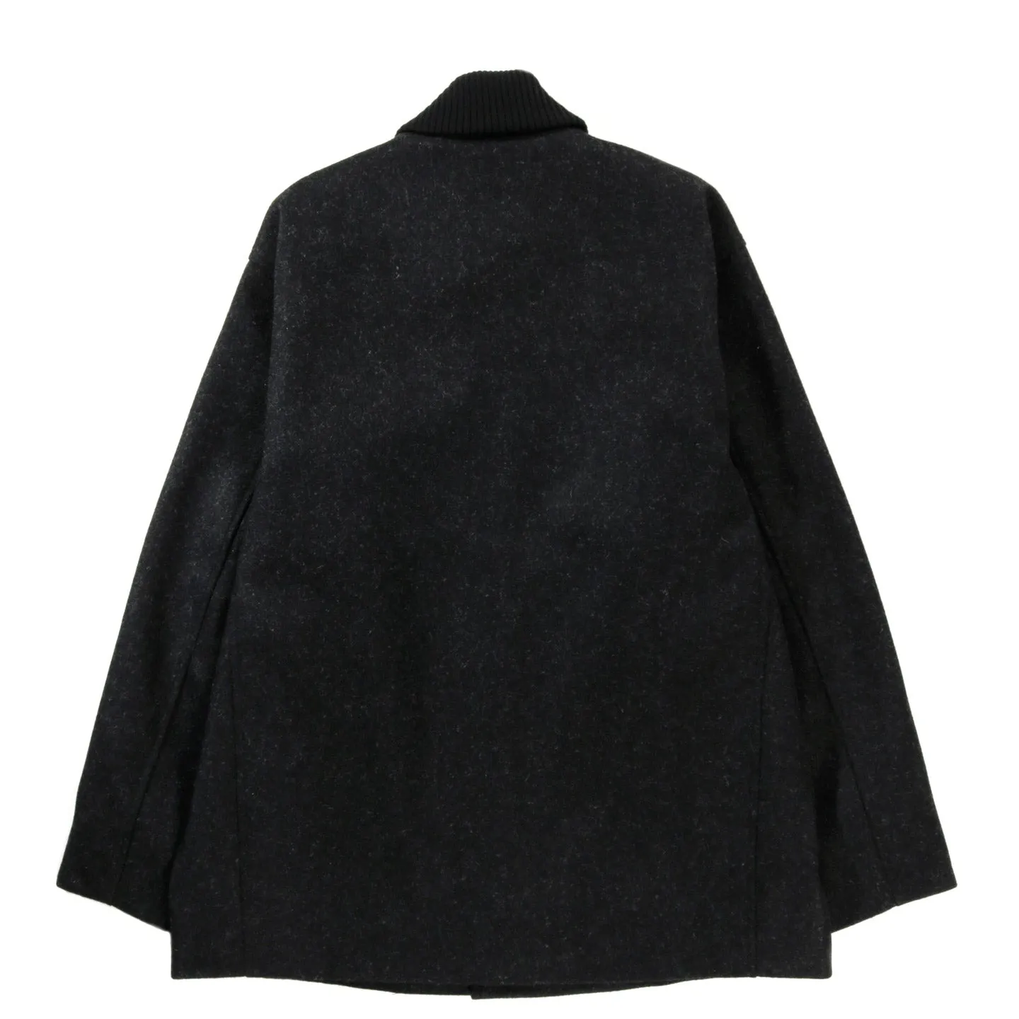 ARPENTEUR ATLAS COAT WOOL MELTON CHARCOAL