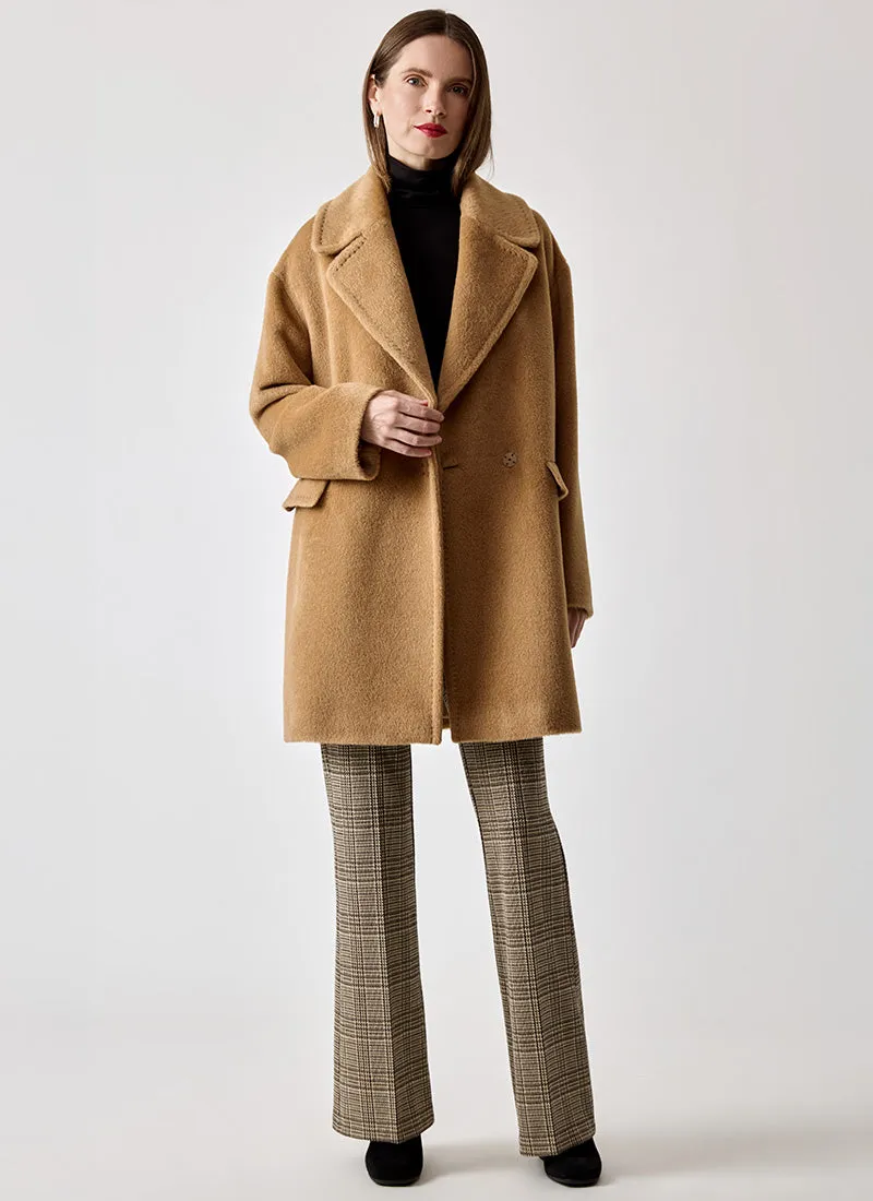 Astrid Camel Alpaca Coat