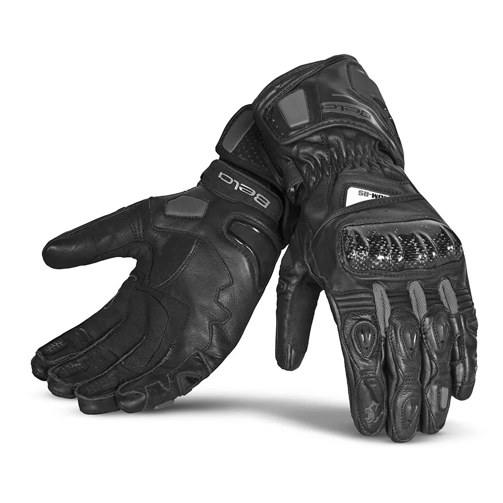 BELA Venom RS Motorcycle Racing Gloves Ladies Black