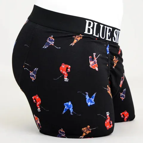 Blue Sky Middle Man Boxer Brief Hockey