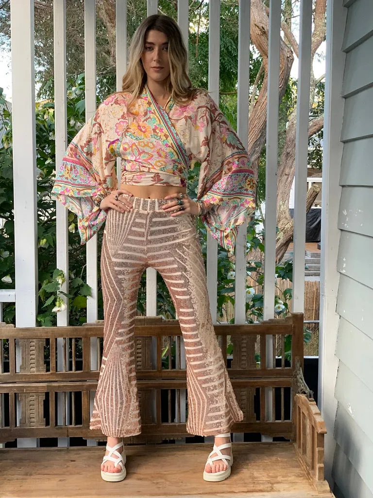 Boho Rhapsody Crop kimono - ARCHIVE SALE