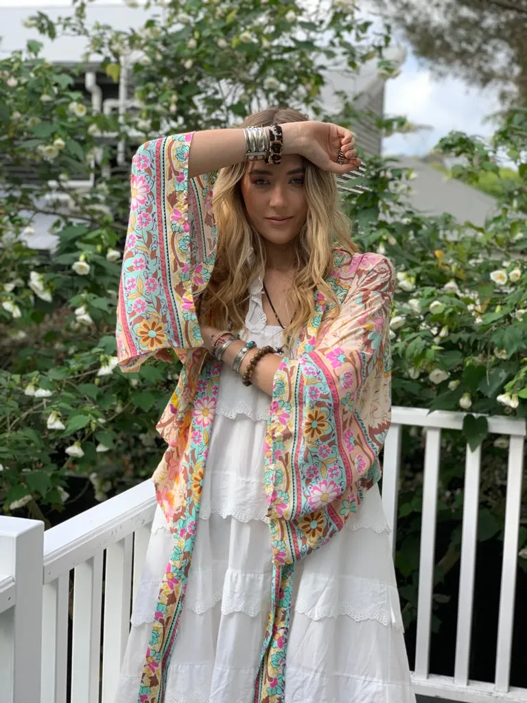 Boho Rhapsody Crop kimono - ARCHIVE SALE