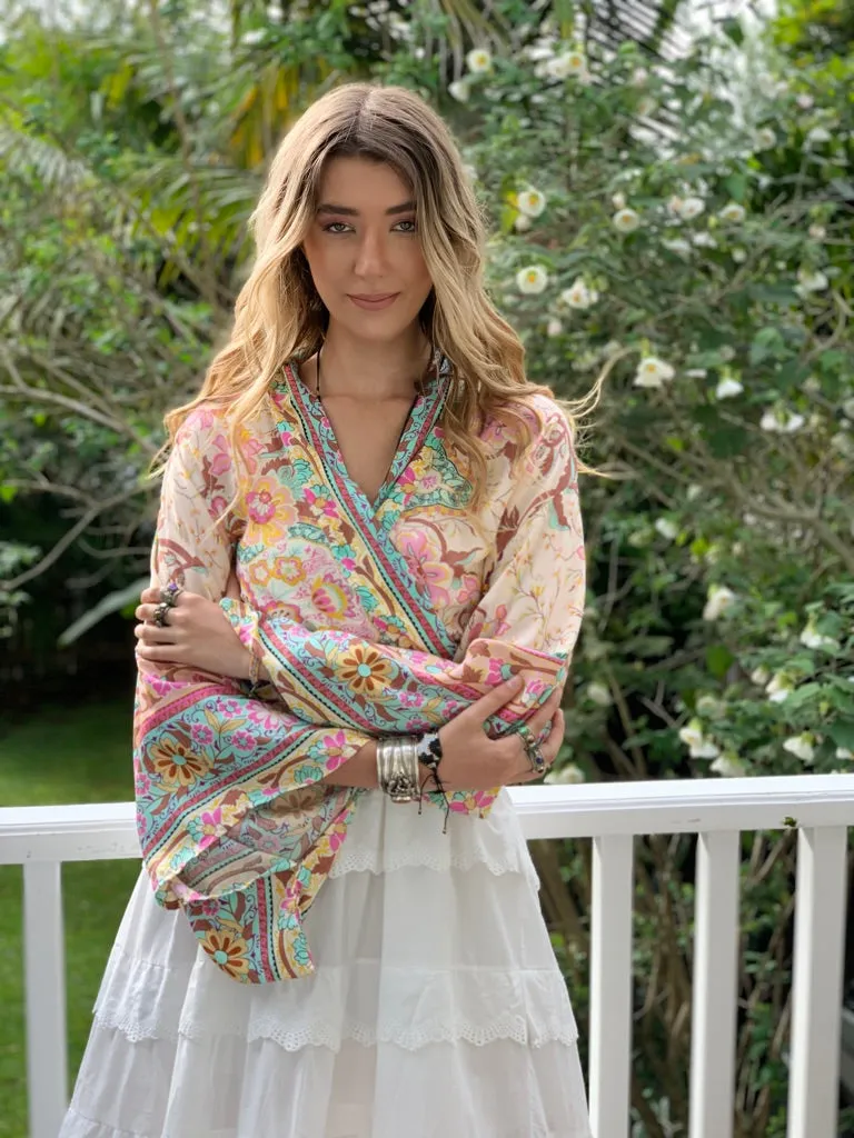 Boho Rhapsody Crop kimono - ARCHIVE SALE