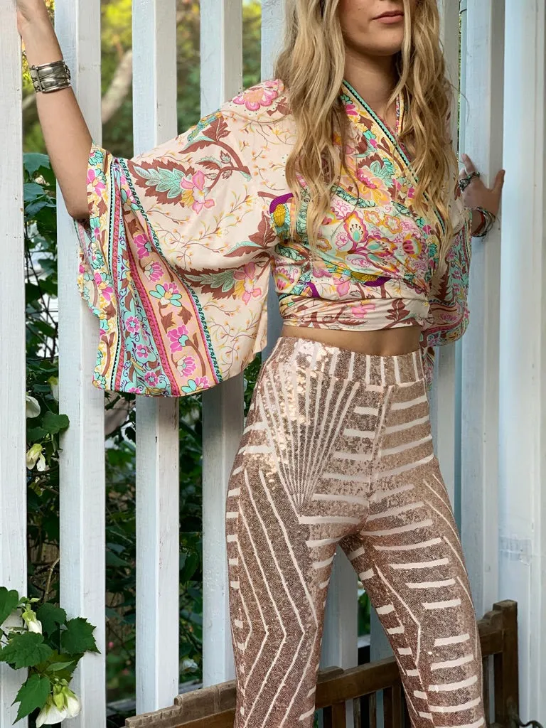 Boho Rhapsody Crop kimono - ARCHIVE SALE