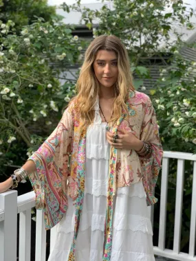 Boho Rhapsody Crop kimono - ARCHIVE SALE