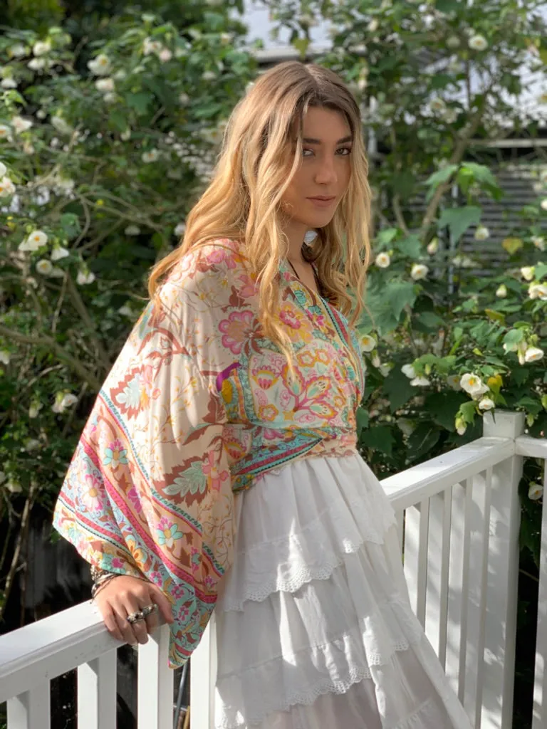 Boho Rhapsody Crop kimono - ARCHIVE SALE