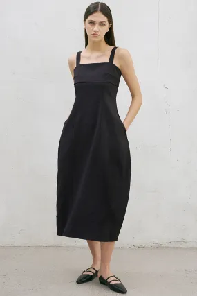 Bole Midi Dress, black