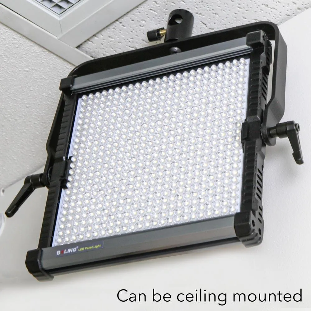 Boling BL-2220P LED Light Panel With Light Stand and Boom Arm Kit - Bundle