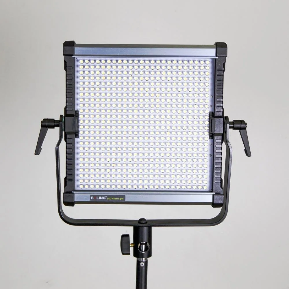 Boling BL-2220P LED Light Panel With Light Stand and Boom Arm Kit - Bundle