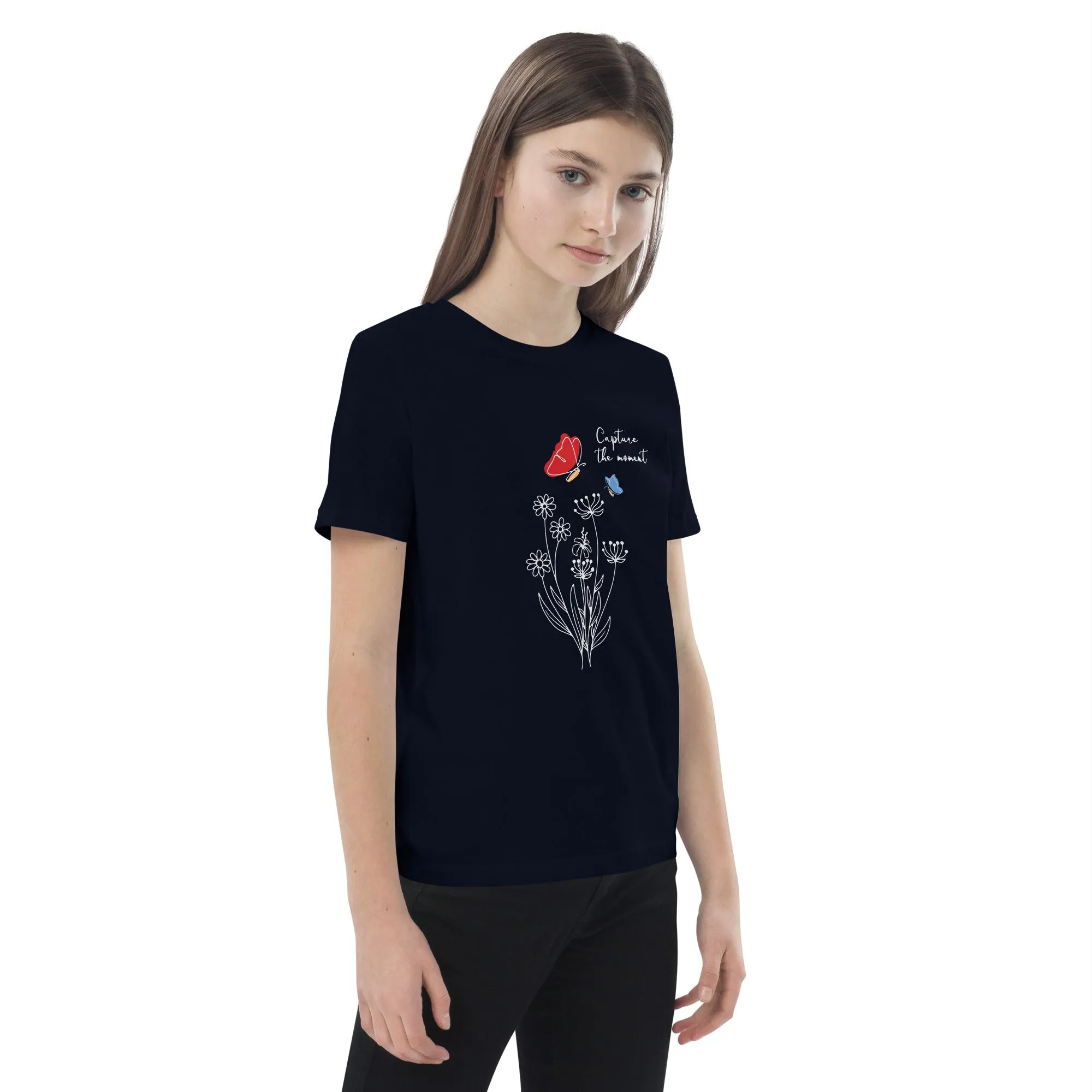 Capture the moment butterfly - Organic cotton kids t-shirt