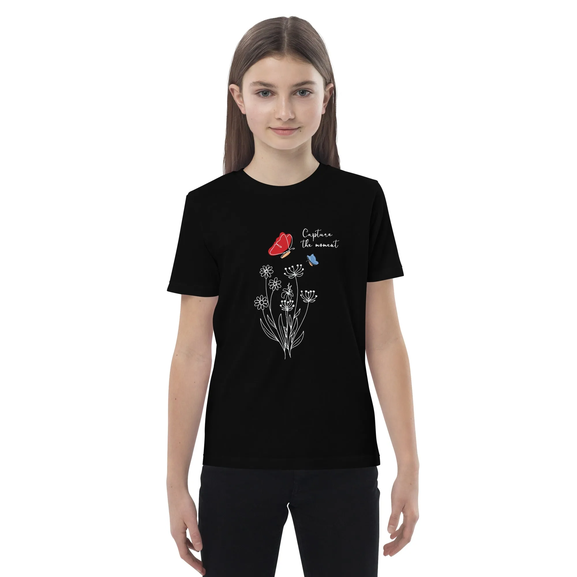 Capture the moment butterfly - Organic cotton kids t-shirt