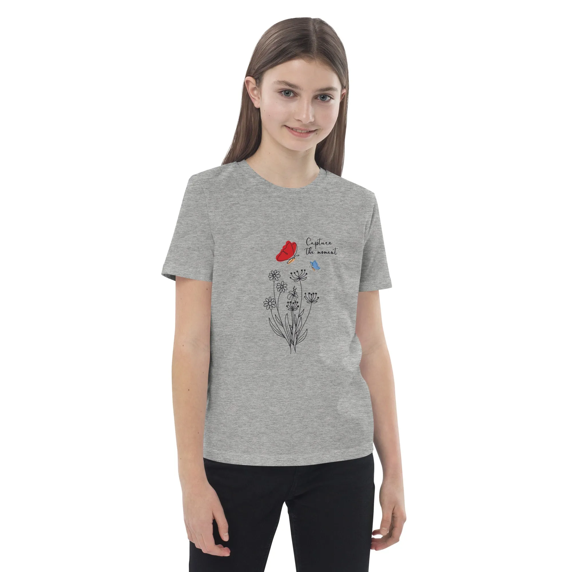 Capture the moment butterfly - Organic cotton kids t-shirt