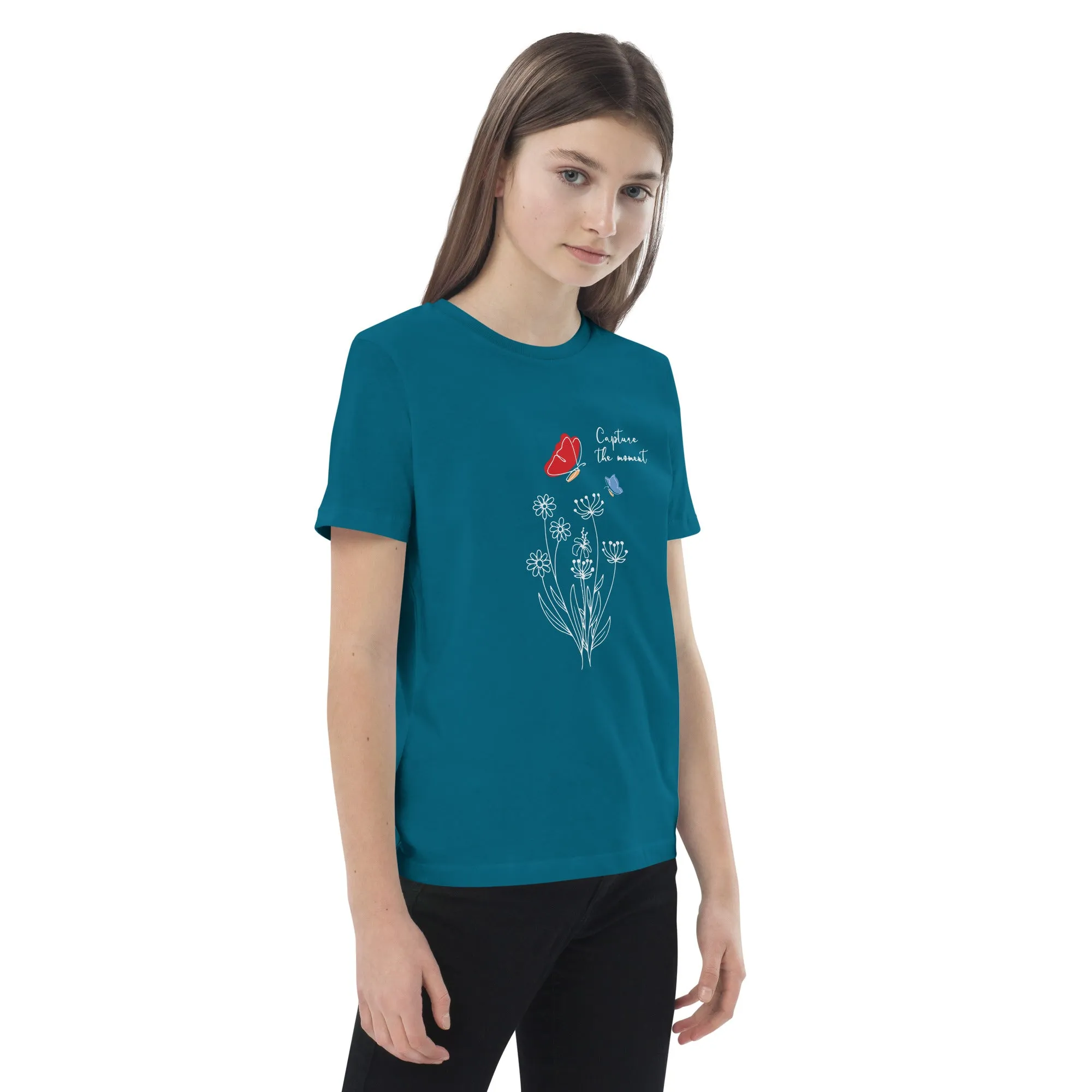 Capture the moment butterfly - Organic cotton kids t-shirt