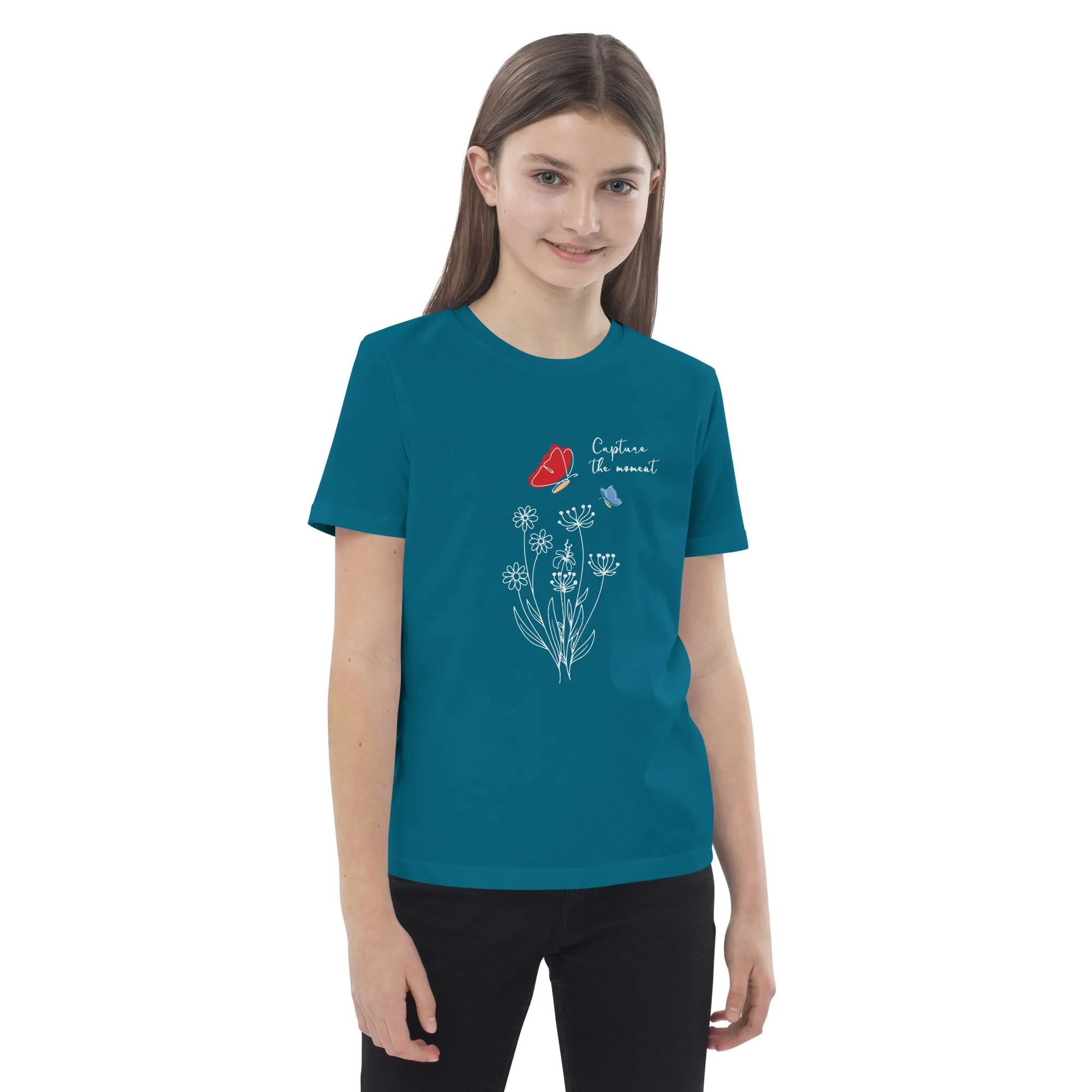 Capture the moment butterfly - Organic cotton kids t-shirt