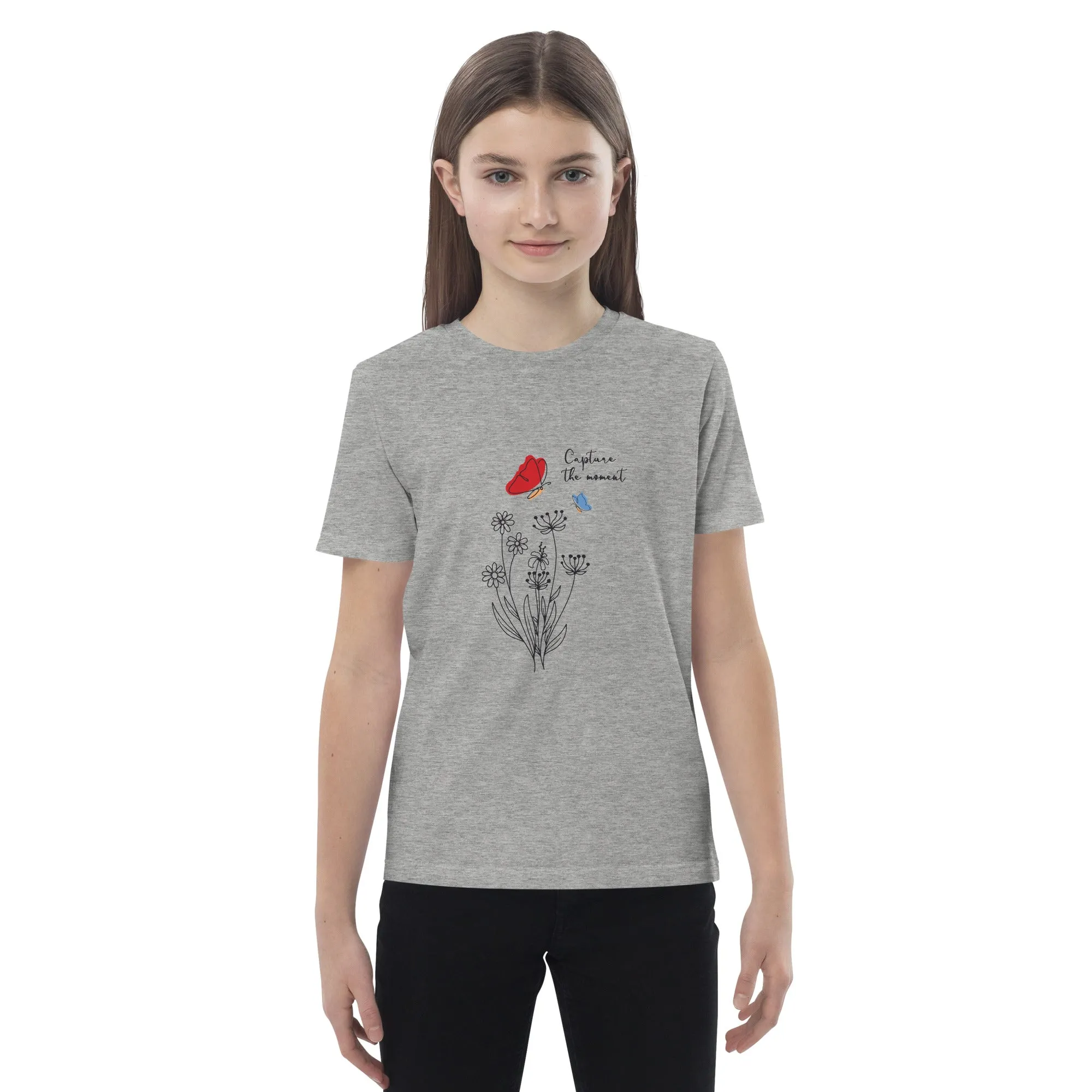 Capture the moment butterfly - Organic cotton kids t-shirt