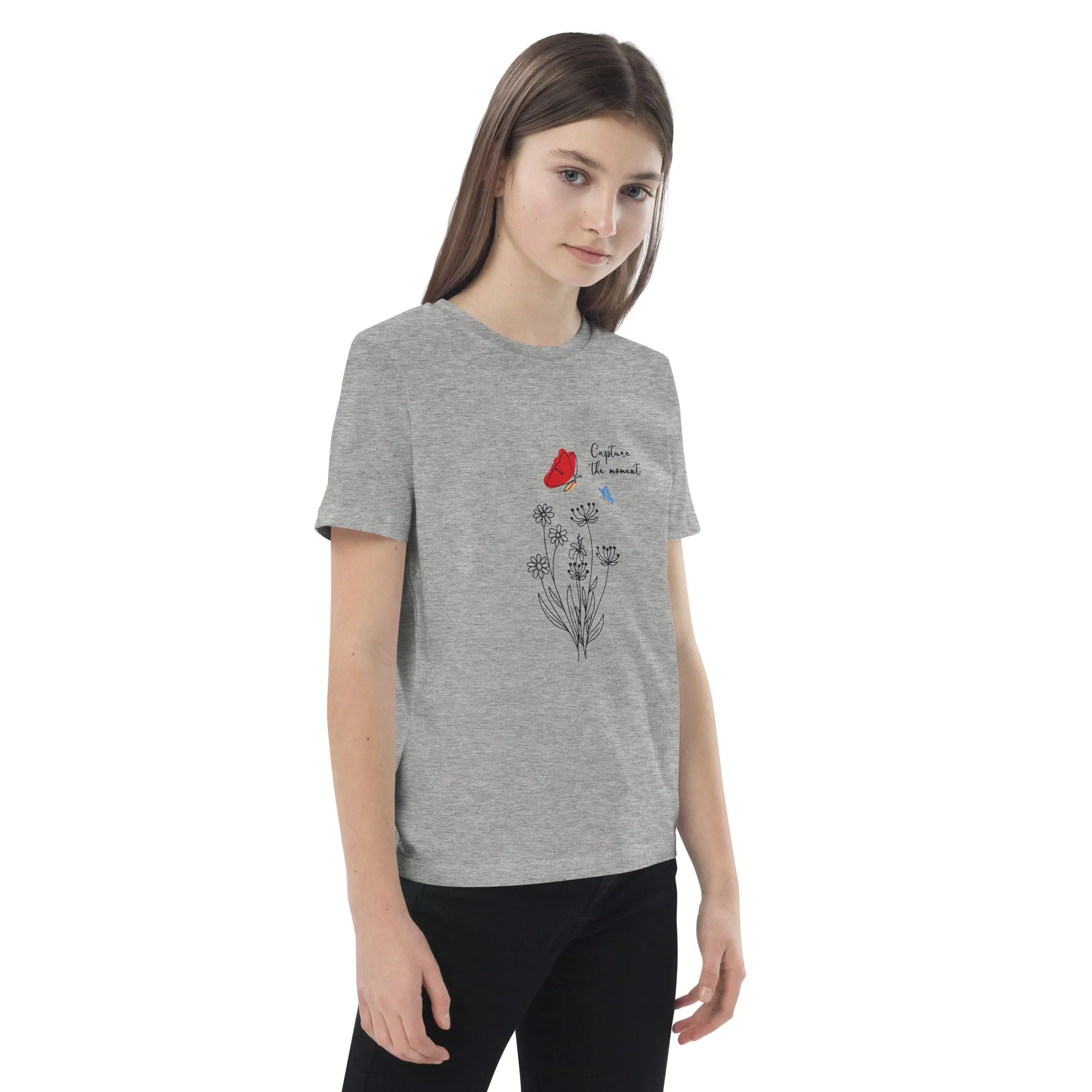 Capture the moment butterfly - Organic cotton kids t-shirt