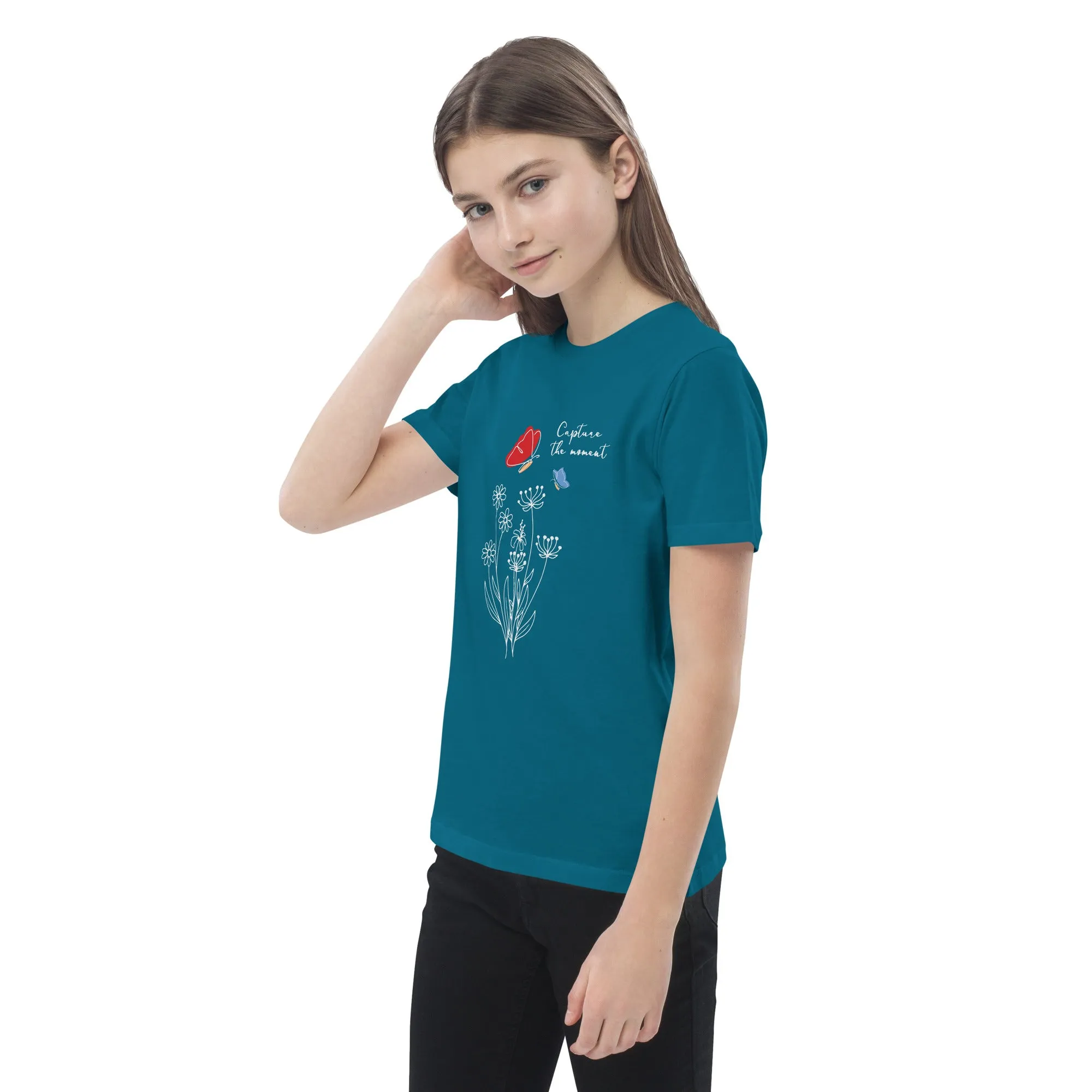 Capture the moment butterfly - Organic cotton kids t-shirt