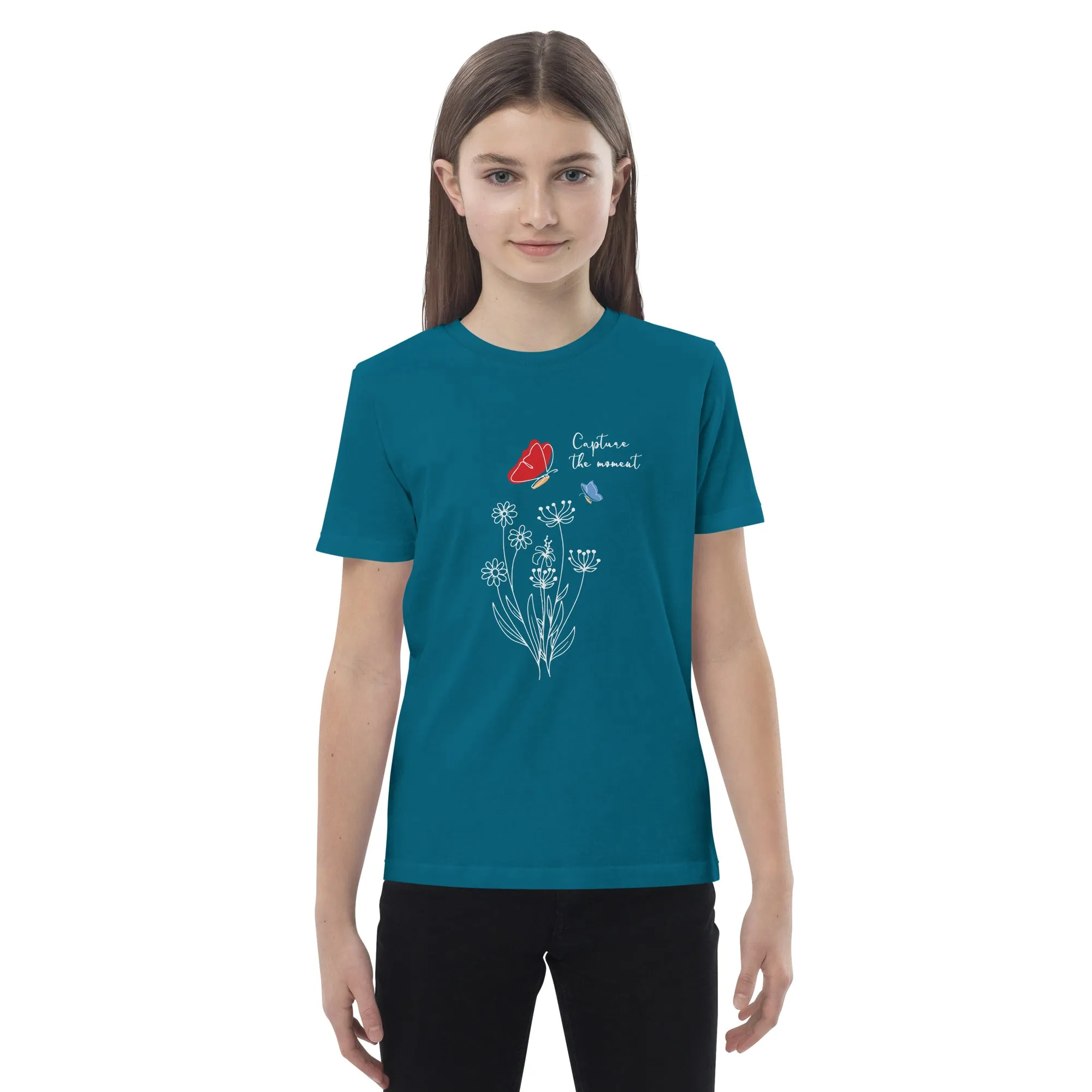 Capture the moment butterfly - Organic cotton kids t-shirt