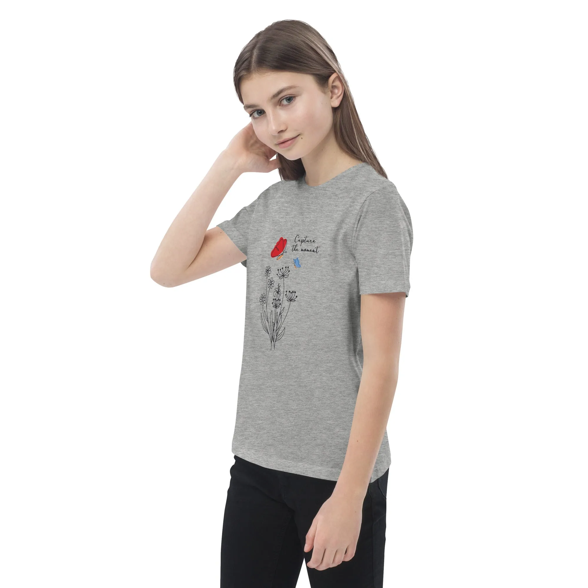 Capture the moment butterfly - Organic cotton kids t-shirt