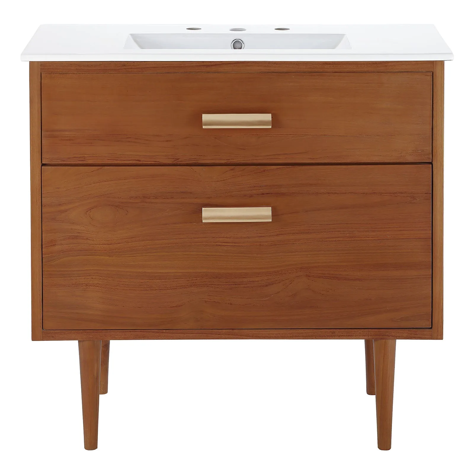 Cassia 36" Bathroom Vanity Natural White EEI-5109-NAT-WHI