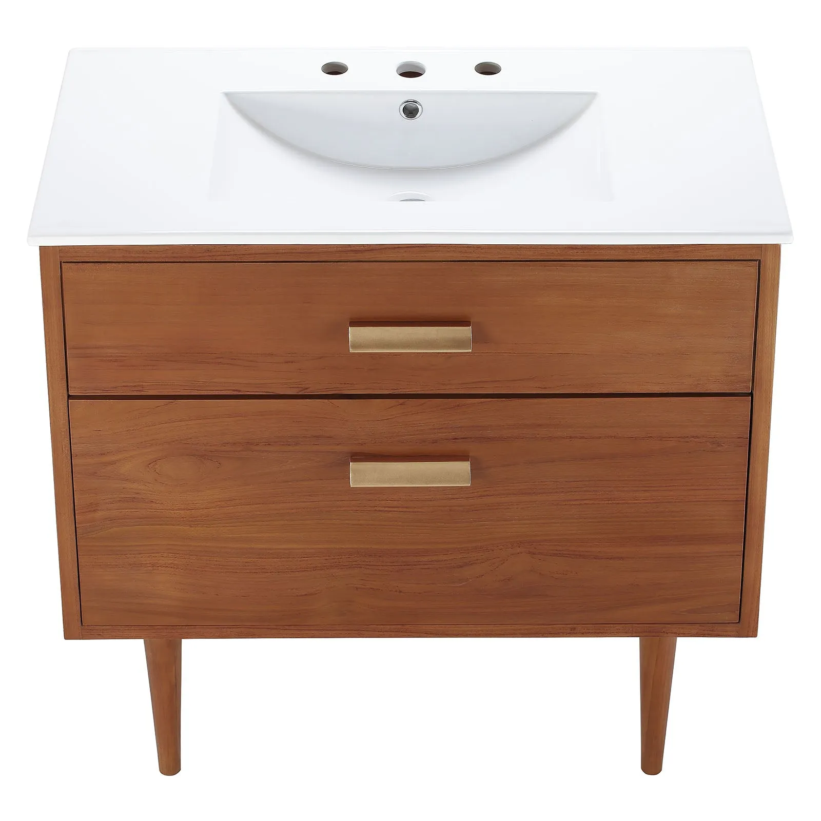 Cassia 36" Bathroom Vanity Natural White EEI-5109-NAT-WHI