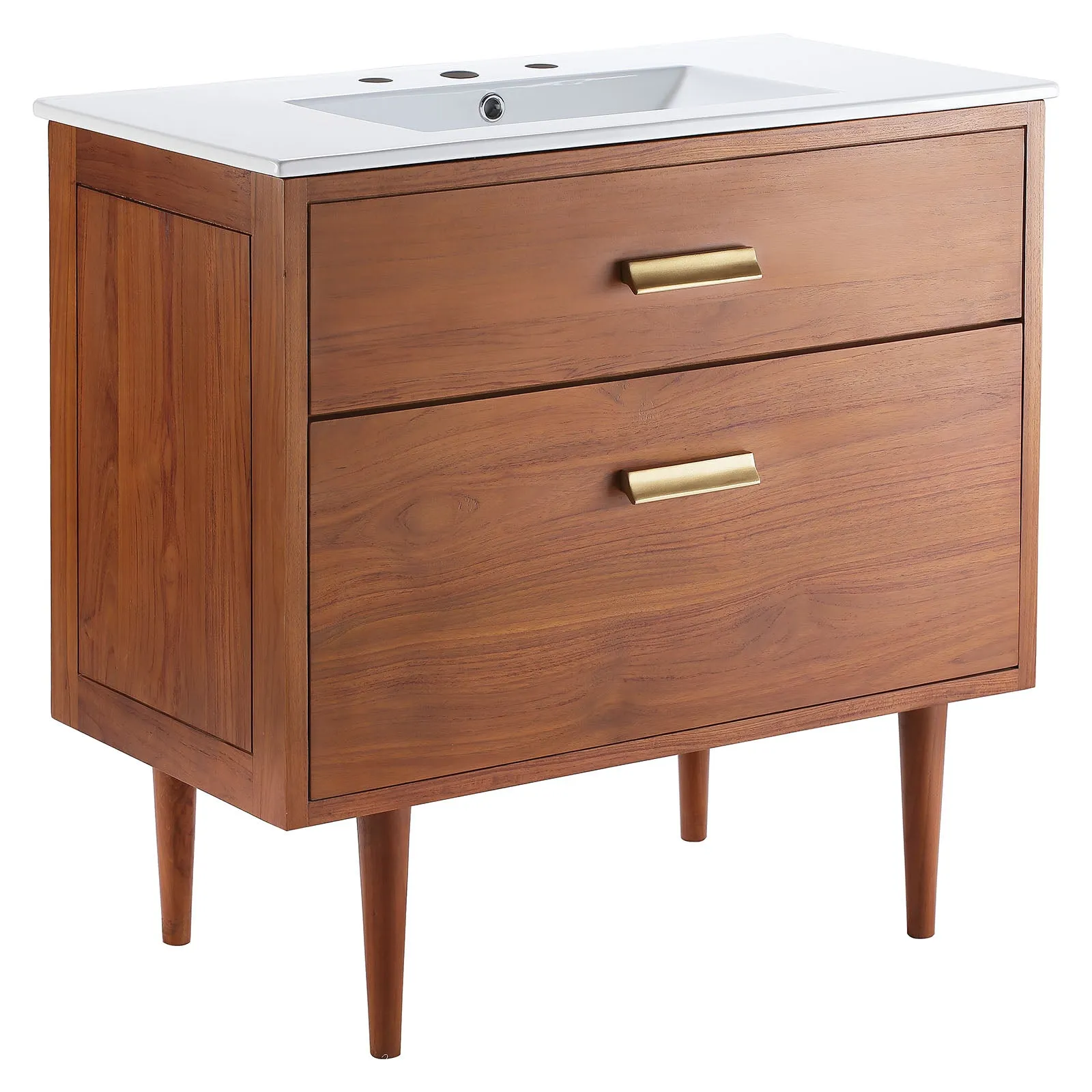 Cassia 36" Bathroom Vanity Natural White EEI-5109-NAT-WHI