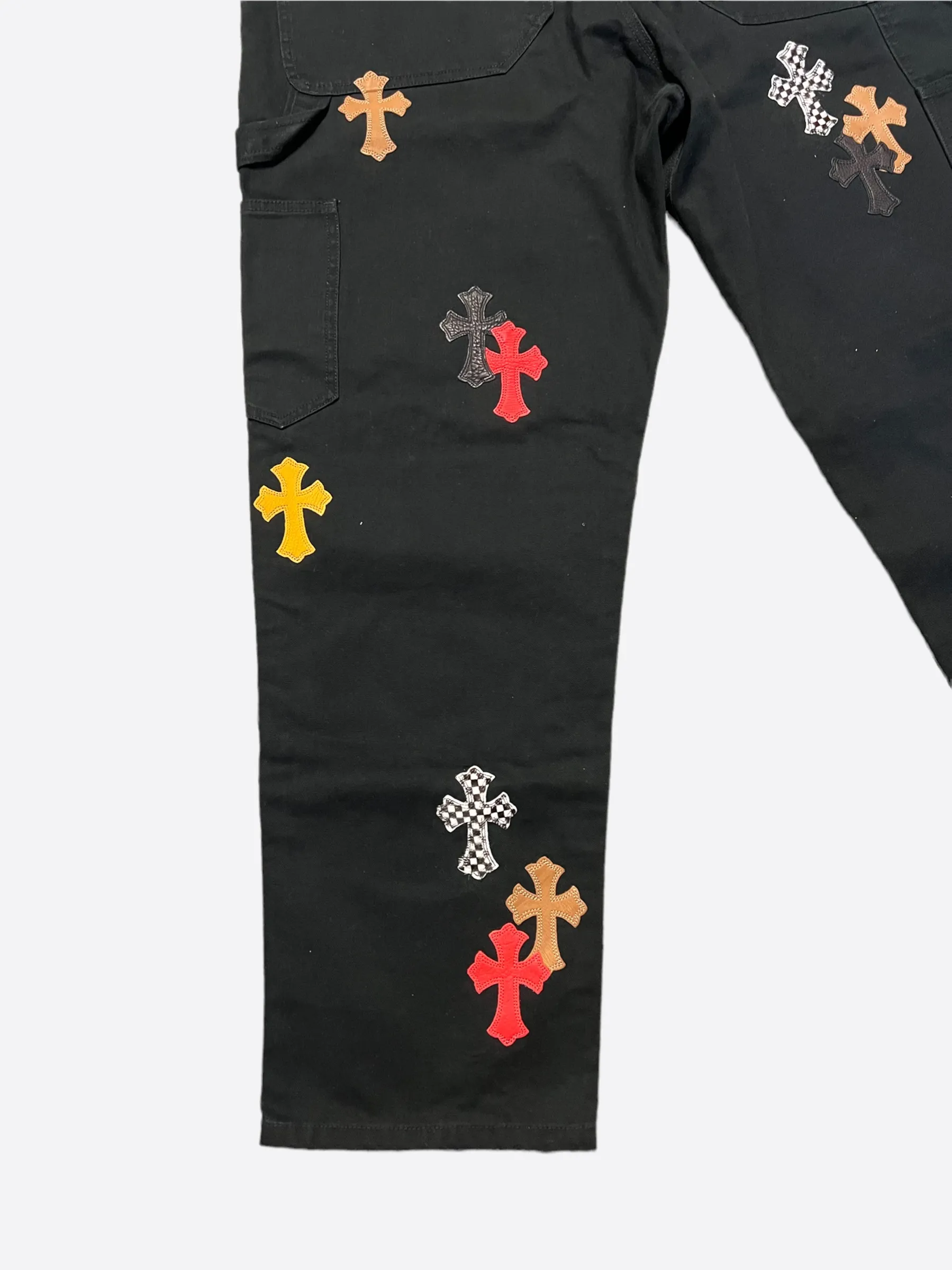 Chrome Hearts 1/1 Carpenter Multicolor Patch Jeans