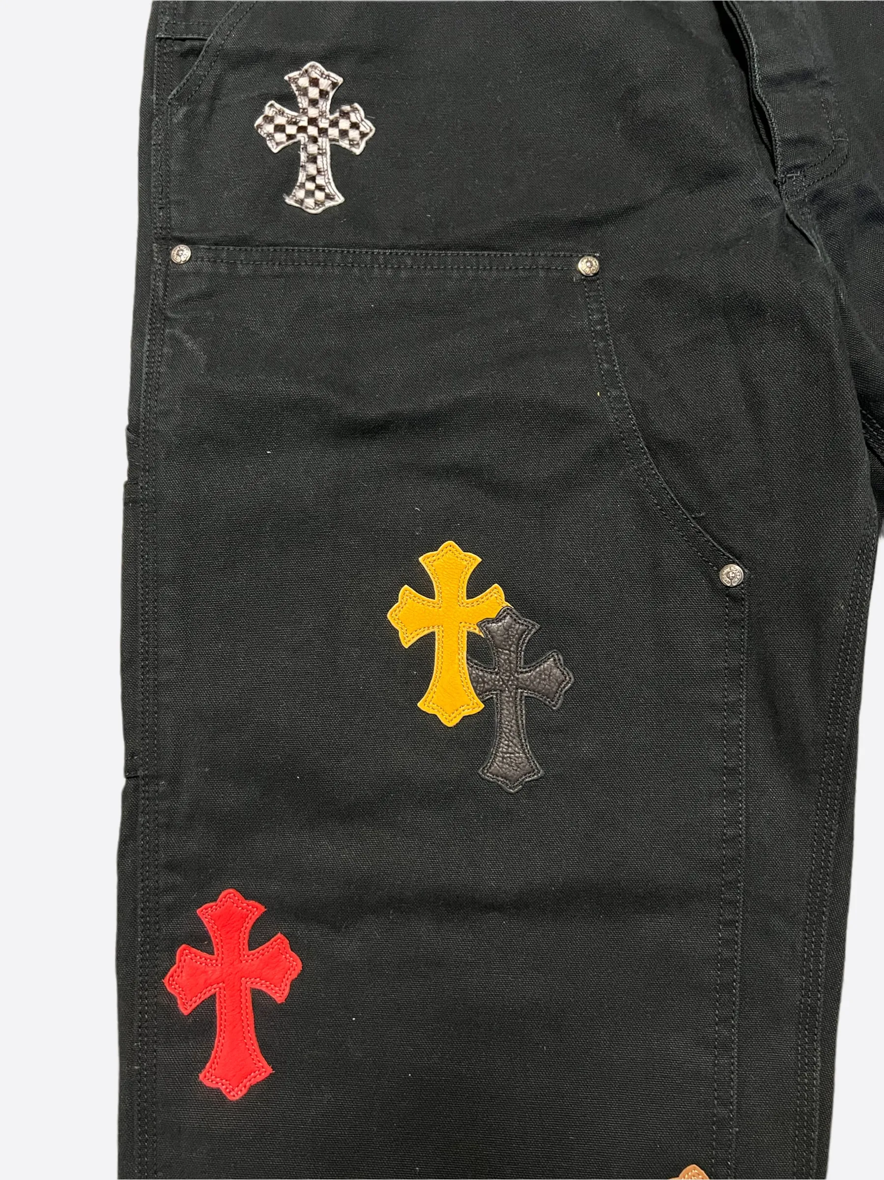 Chrome Hearts 1/1 Carpenter Multicolor Patch Jeans