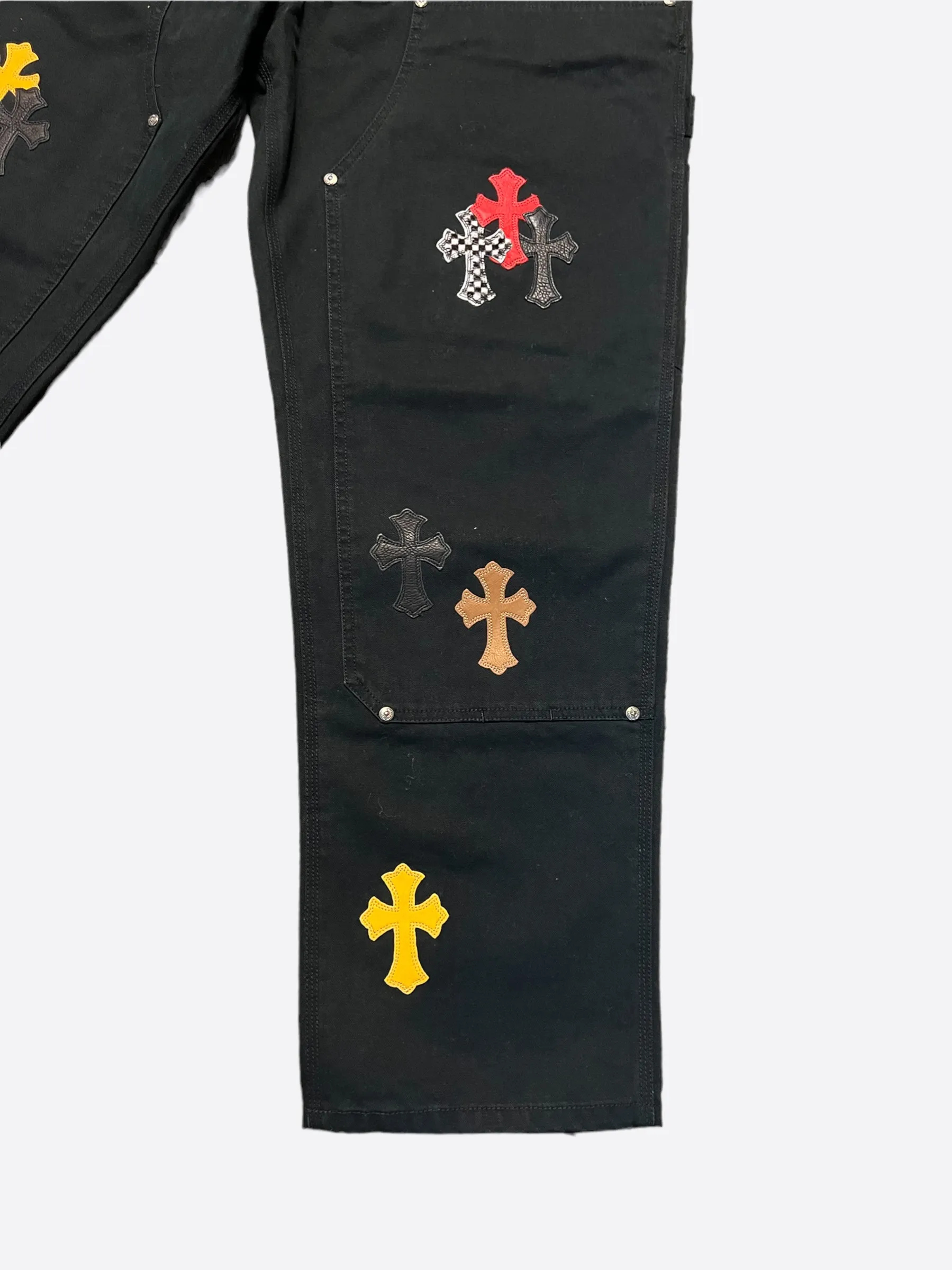 Chrome Hearts 1/1 Carpenter Multicolor Patch Jeans