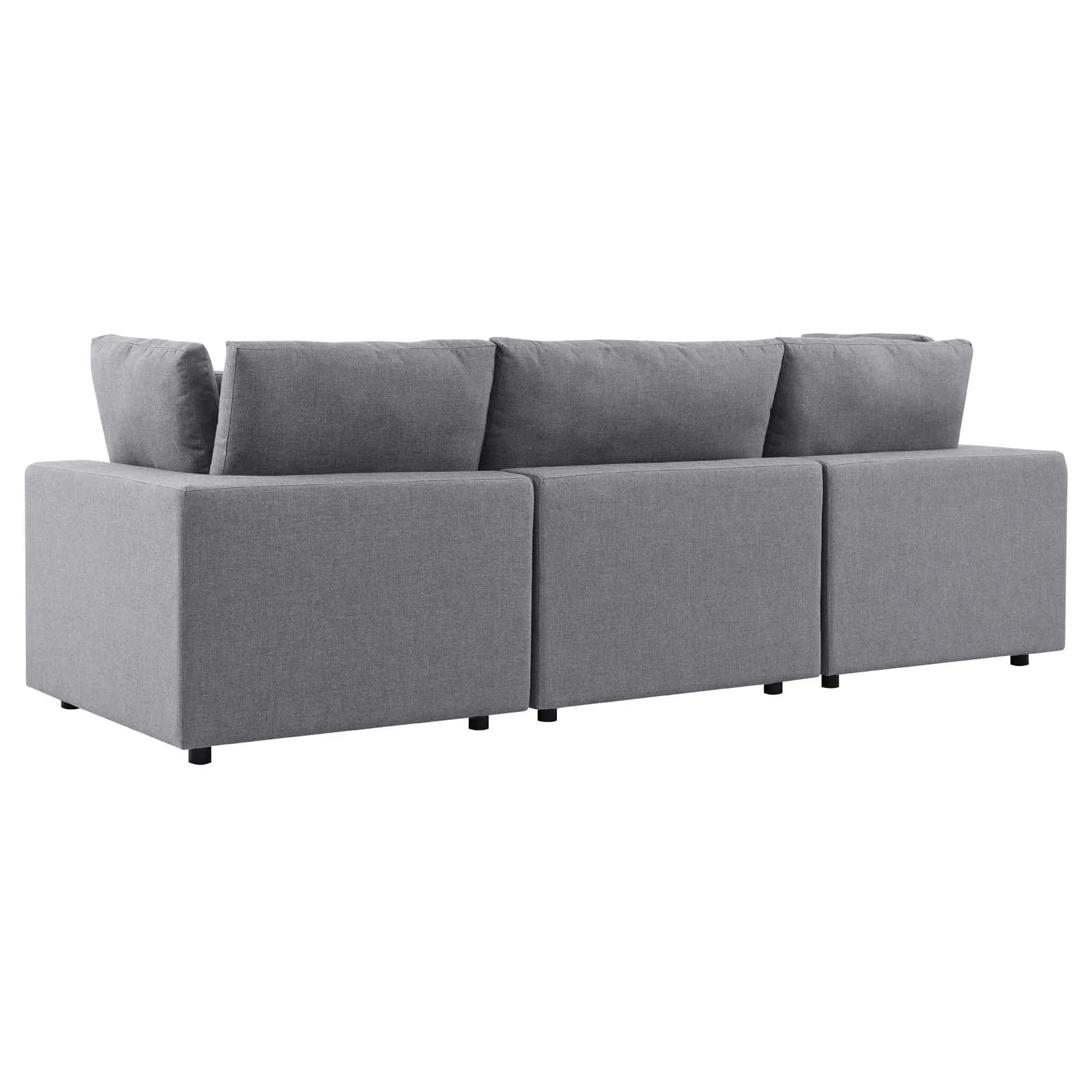 Commix  Sunbrella® Outdoor Patio Sofa Gray EEI-5579-SLA