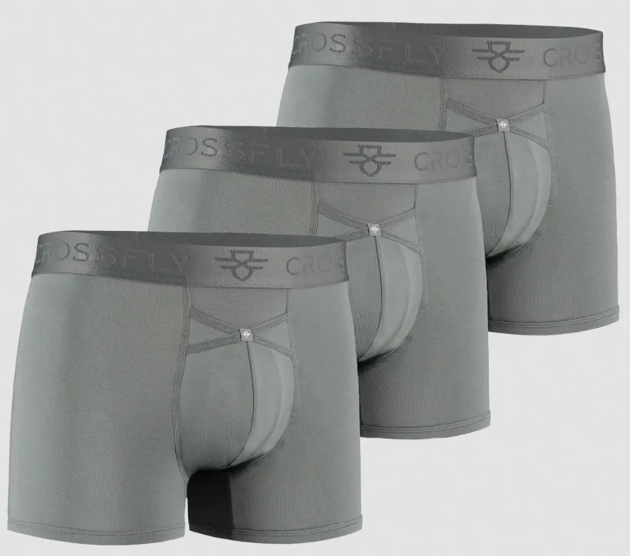 Crossfly Men's Ikon 3" Trunk Boxers TRIPLE PACK {CF-IKON3-TRIPLE}