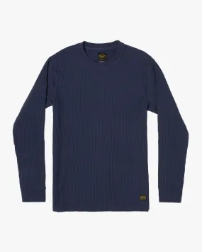 Day Shift Long Sleeve Thermal Shirt - Navy