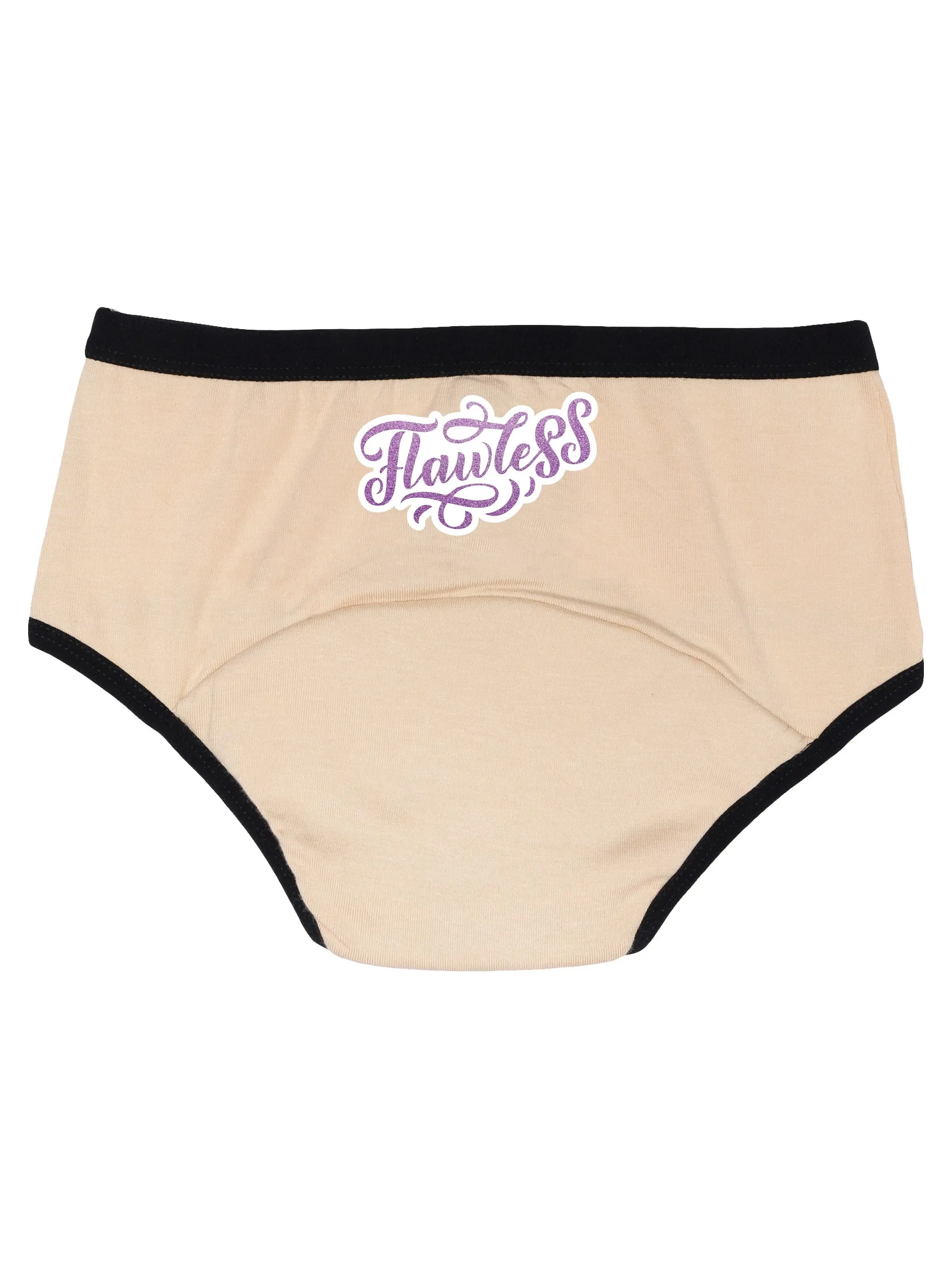 D'chica Flawless Print Eco-Friendly Period Panties - Anti-Microbial Lining, No Pad Required