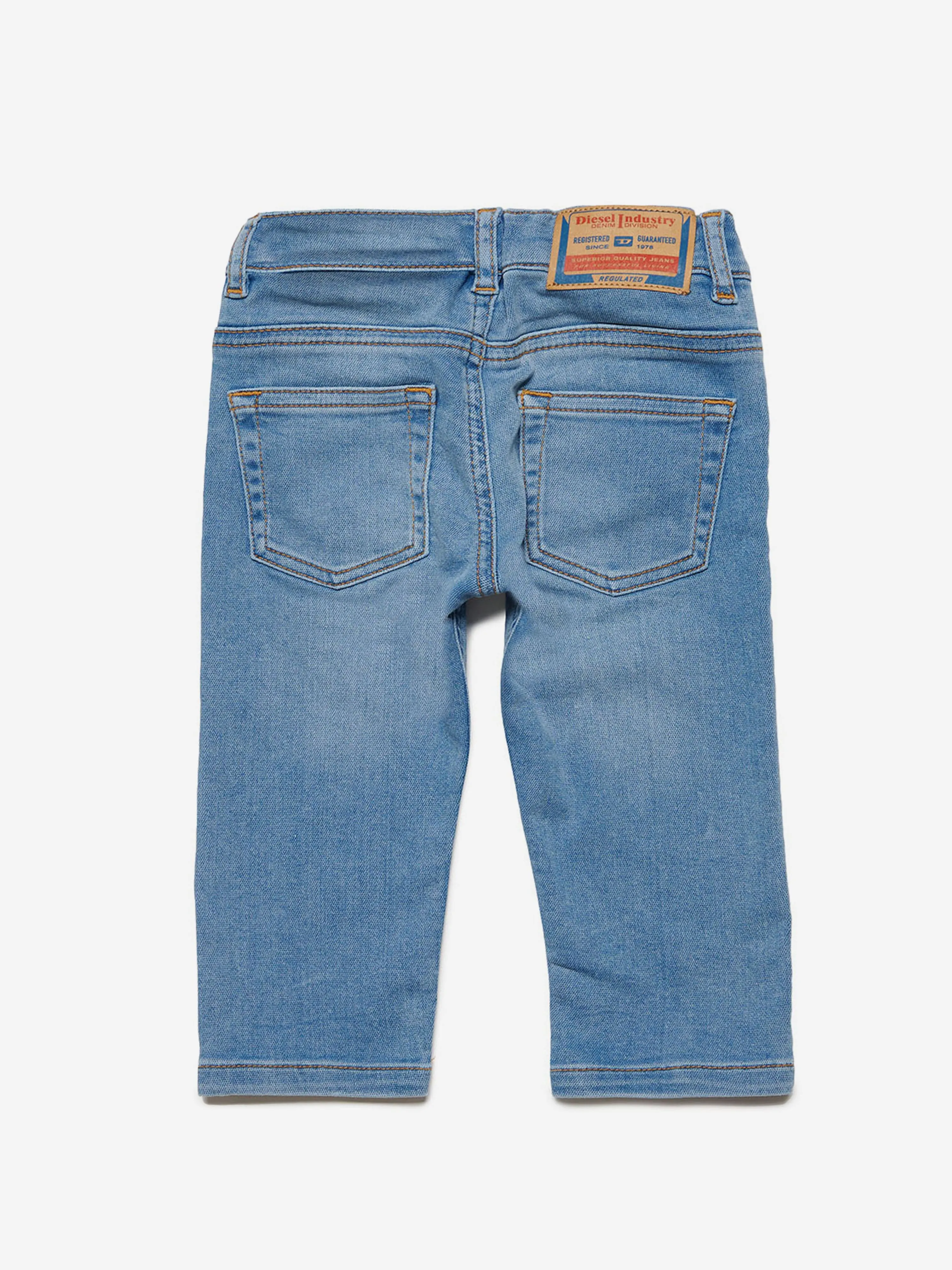 Diesel Baby Regular Fit Jeans in Blue