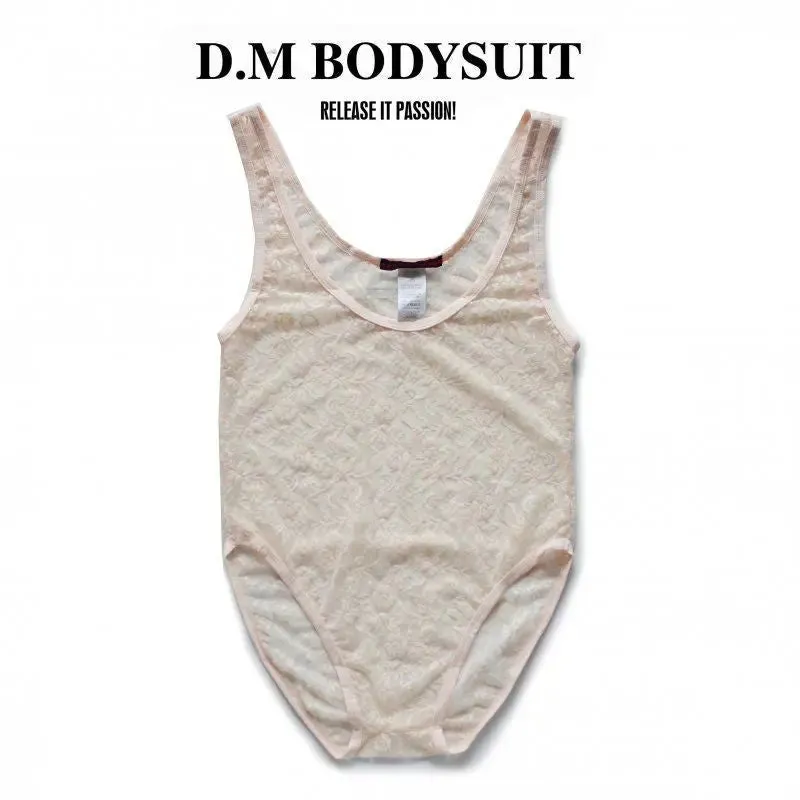 D.M bodysuit Sexy Temptation Suspenders