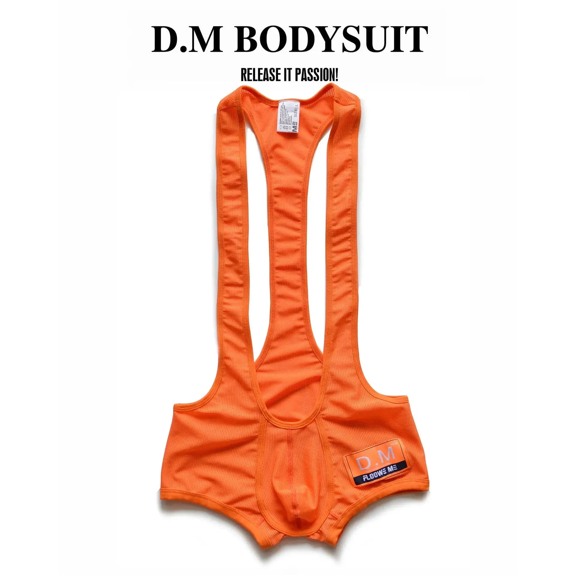 D.m mens Sexy body Jumpsuit