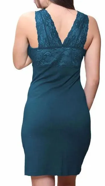 Double V Neck Tank Chemise - Clearance