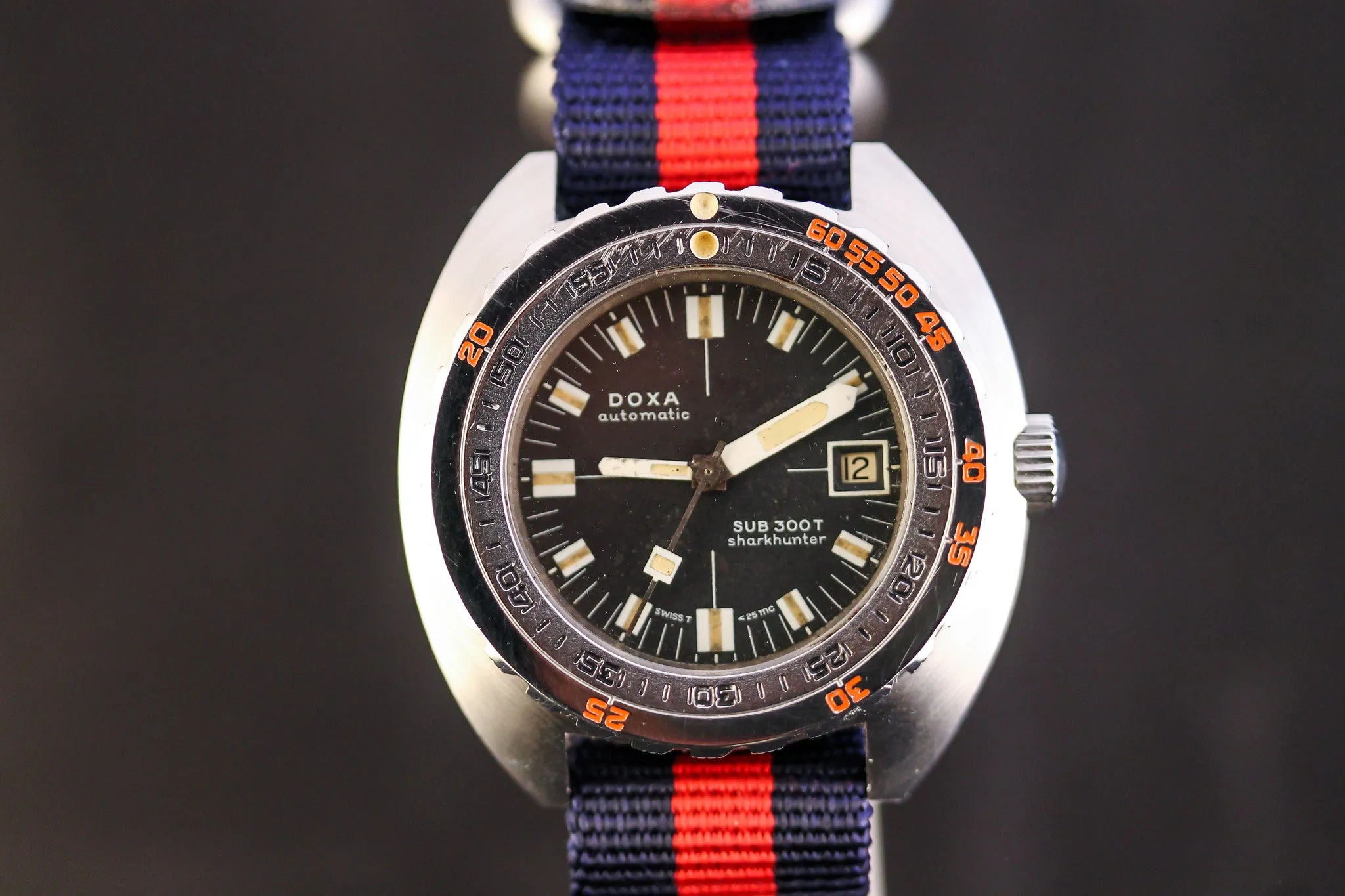 DOXA Sub 300T Sharkhunter Tropical Dial - Presented in Collaboration with Gear Patrol!