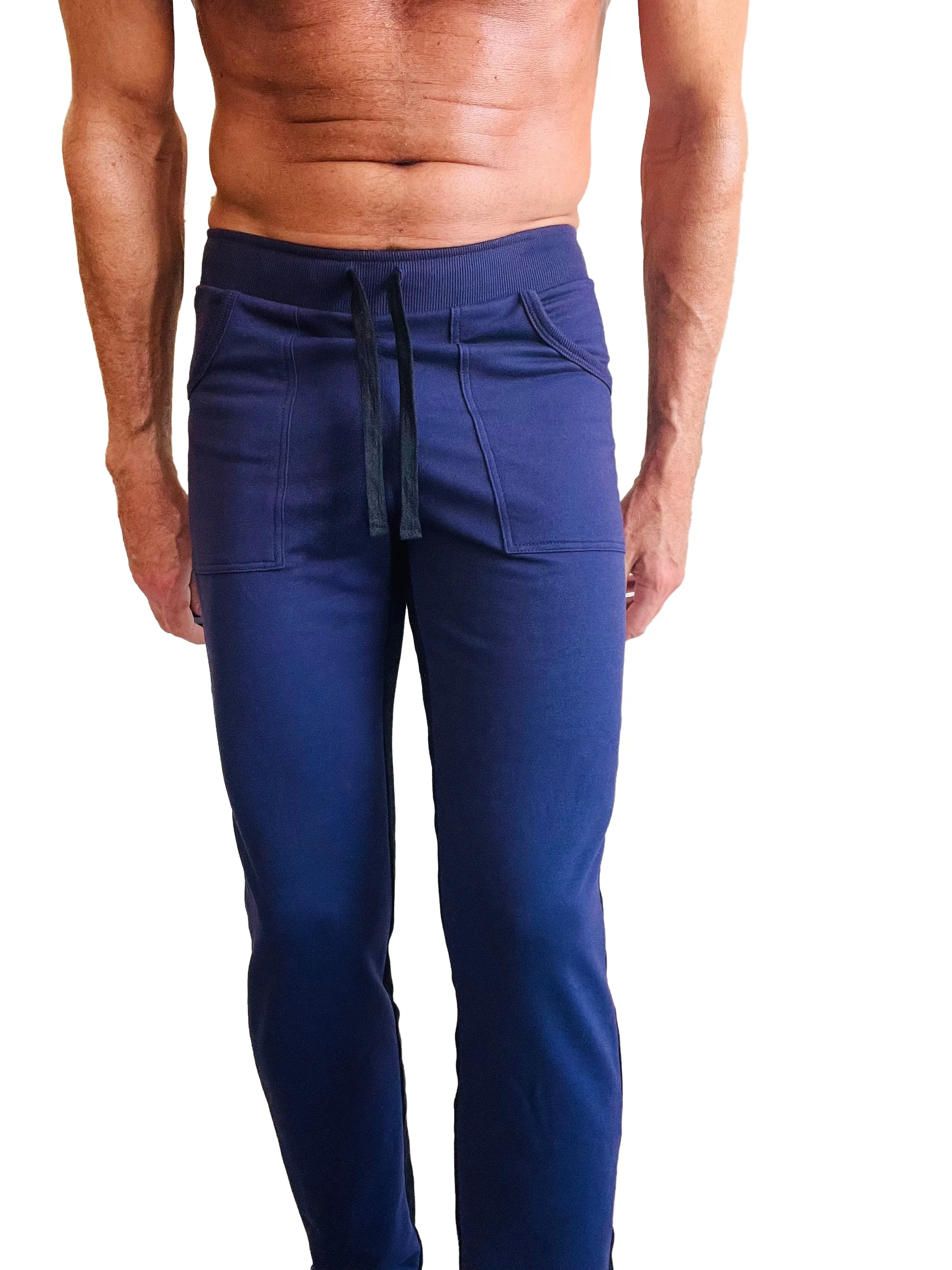 Eco-Track & Yoga Sweat Pant (Eggplant w/Black)